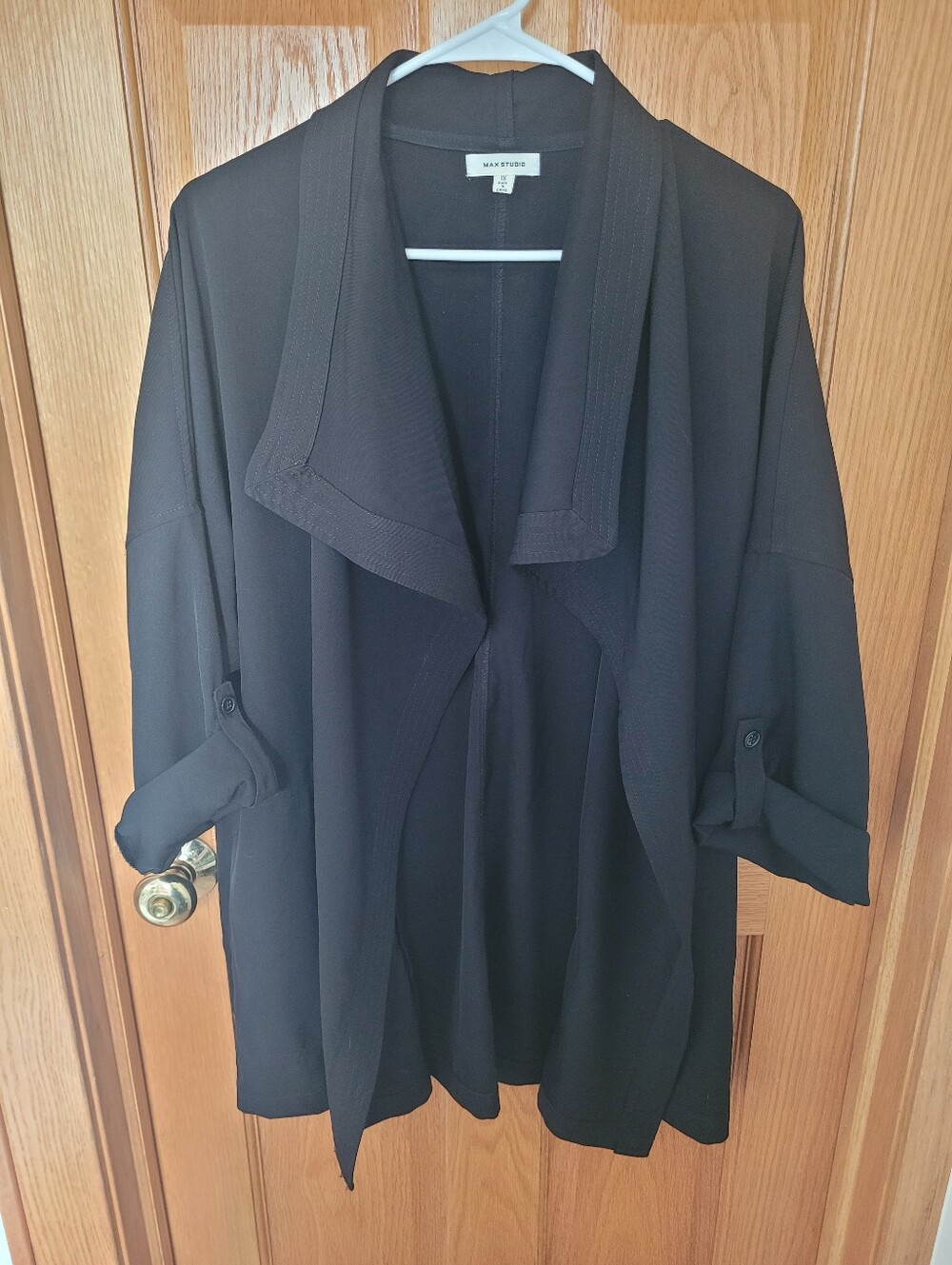 Women's Black Business Casual Jacket 1X